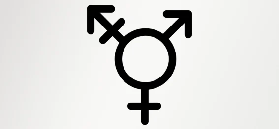 Das Symbol für Transgeschlechtlichkeit
